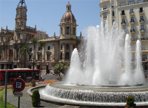Brunnen in Valencia